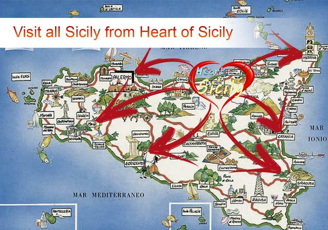 ホテル Heart Of Sicily Mistretta エクステリア 写真